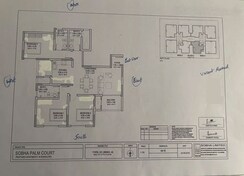 3 BHK Apartment For Sale in Sobha Palm Courts