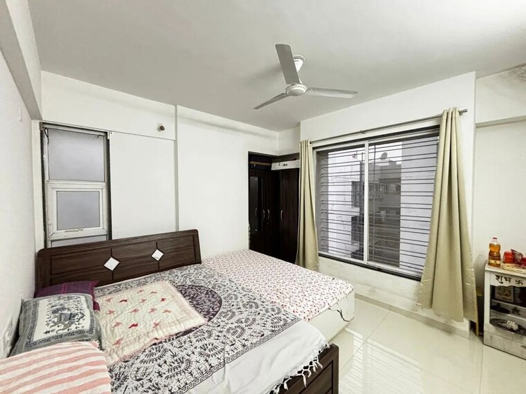 Bedroom, vanraj-apartment 2 Bedroom 800 Sq.Ft. Apartment In Kothrud Pune 9998834