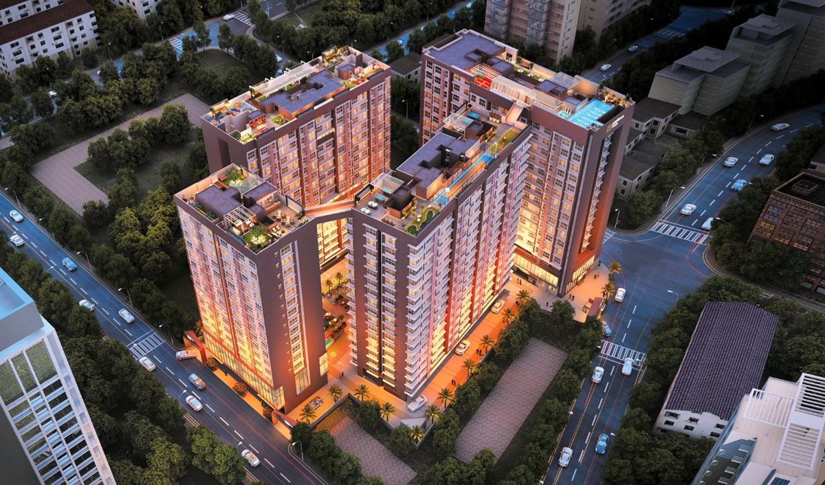 2 BHK + Pooja Room Apartment For Rent in Platinum Life