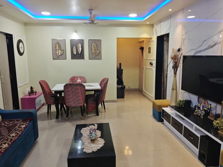 Living Room, viman nagar 2.5 Bedroom 1000 Sq.Ft. Apartment In Viman Nagar Pune 9998855