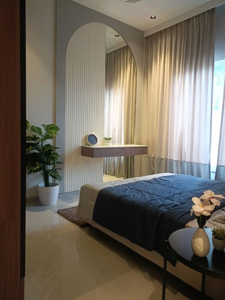 Bedroom, maanvi-sai-asspire 1 Bedroom 547 Sq.Ft. Apartment In Hadapsar Pune 9998803