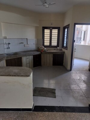 Kitchen in 4 BHK Apartment at Thaltej – for Rent