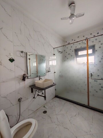 Bathroom in 4 BHK Builder Floor at Sector 4 – for Rent