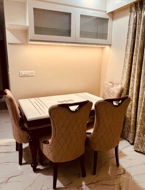Dining Room in 3 BHK Apartment at Siddhi The Aristo, Shiprapath – for Rent