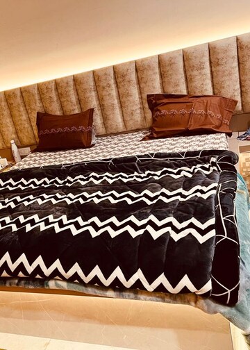 Bedroom in 3 BHK Apartment at Siddhi The Aristo, Shiprapath – for Rent