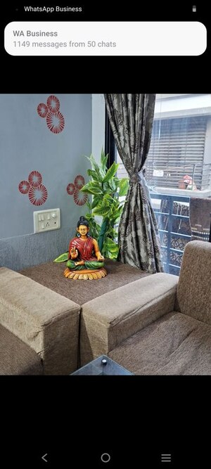 Balcony in 3 BHK Apartment at Shree Balaji Agora Residency, Sughad – for Rent