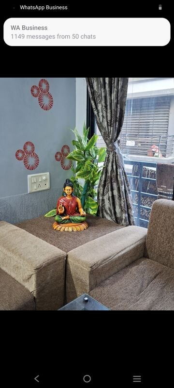 Balcony in 3 BHK Apartment at Shree Balaji Agora Residency, Sughad – for Rent