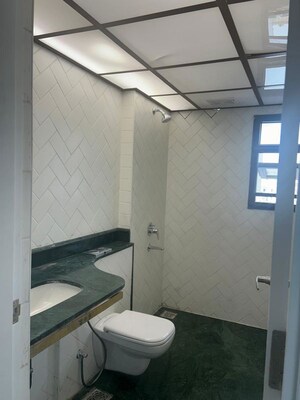 Bathroom in 2 BHK Apartment at Centreo , Kanakapura Road – for Rent