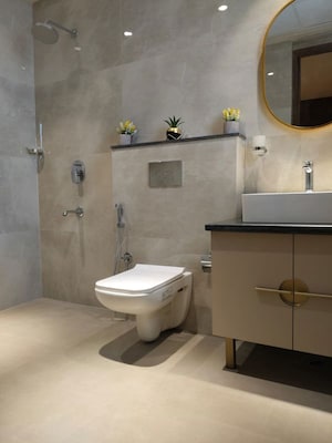 Bathroom in 3 BHK Apartment at High Ground – for Sale