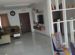 Living Room in 2 BHK Apartment at Aparna Cyber Life, Nallagandla – for Rent