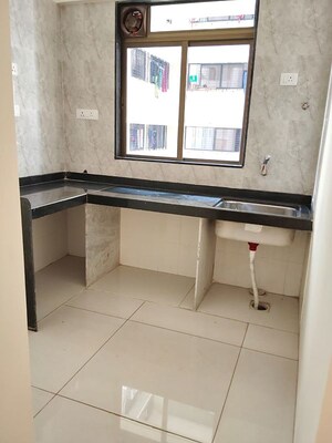 Kitchen in 1 BHK Apartment at Chandak 34 Park Estate, Goregaon West – for Rent