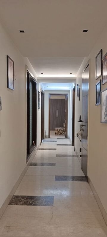 Building Lobby in 3 BHK Builder Floor at Greater Kailash I – for Sale