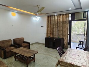 Living Room in 3 BHK Builder Floor at East Of Kailash – for Rent