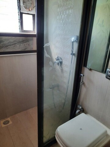Bathroom in 2 BHK Apartment at Bandra West – for Rent