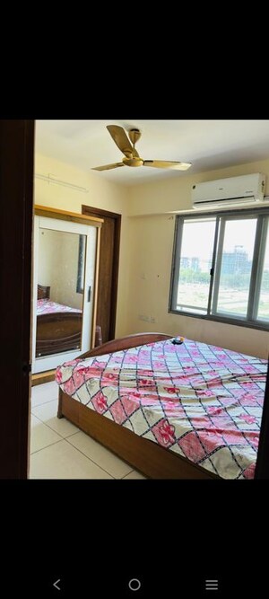 Bedroom in 3 BHK Apartment at Shivalik Sharda Park View 2, Shela – for Rent