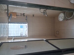 Bathroom in 1 BHK Apartment at Manish Villa CHS, Andheri West – for Rent