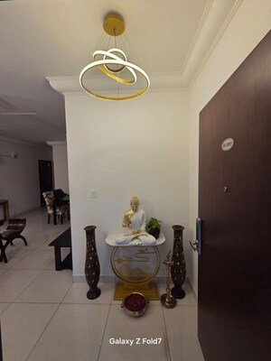 Bathroom in 2 BHK Apartment at Puravankara Palm Beach, Hennur – for Rent