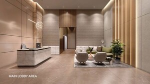 Living Room in 4 BHK Apartment at Holystico Astrana, Hadapsar – for Sale