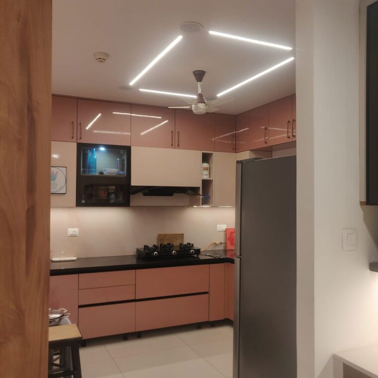 Kitchen, my-home-tridasa 2.5 Bedroom 1505 Sq.Ft. Apartment In Tellapur Hyderabad 9999348