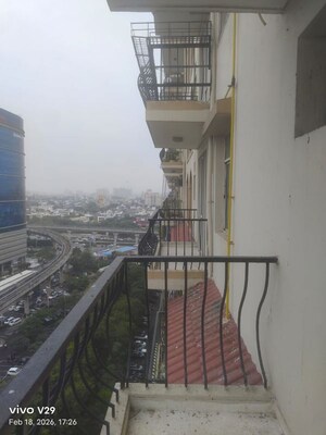 Staircase in 3 BHK Apartment at DLF Belvedere Towers, Sector 24 – for Rent