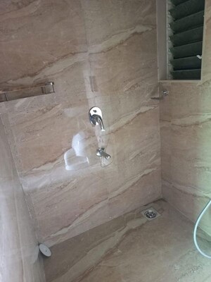 Bathroom in 1 BHK Apartment at Siddhi Highland Gardens, Dhokali – for Rent