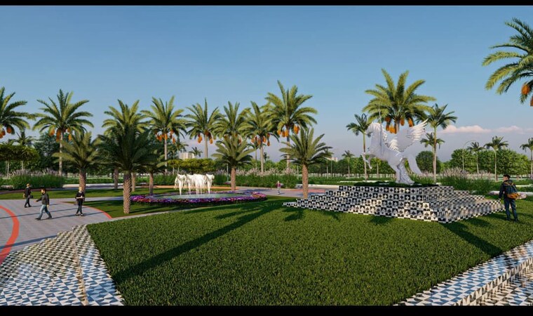 Garden, krishna-iscon-valley  1021 Sq.Ft. Plot In Gosainganj Lucknow 9999686