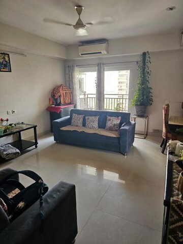 Living Room in 3.5 BHK Apartment at Adani M2K Oyster Grande, Sector 102 – for Rent