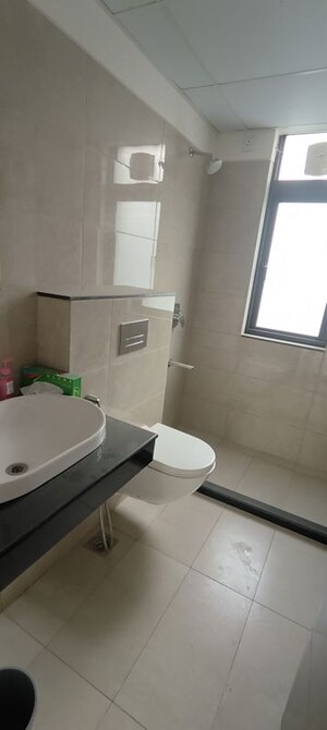 Bathroom in 3 BHK Apartment at Adani Samsara Vilasa, Sector 63 – for Rent
