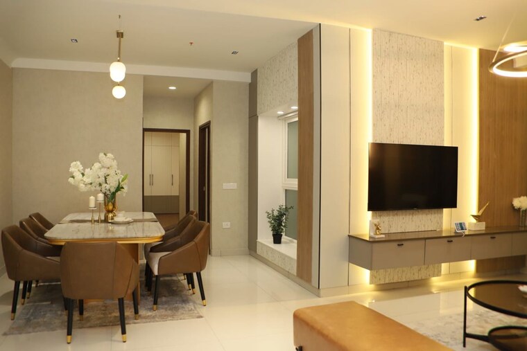Living Room, purva-park-hill 3 Bedroom 1748 Sq.Ft. Apartment In Kanakapura Road Bangalore 9999674