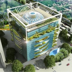  Office Space – Exterior View View at Omkar The Summit Business Bay, Gundavali - for Rent