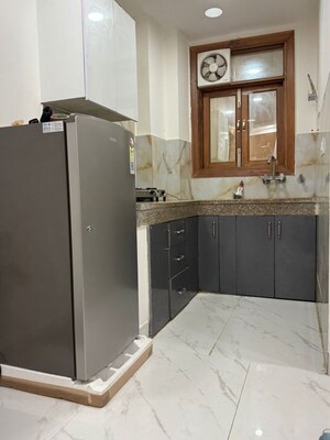 Kitchen in 2 BHK Builder Floor at Saket – for Rent
