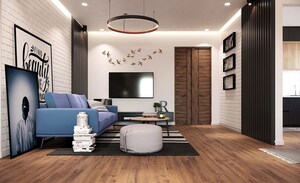 Master Bedroom in 3 BHK Apartment at Sri Krishna Krishe Valley, Banjara Hills – for Sale