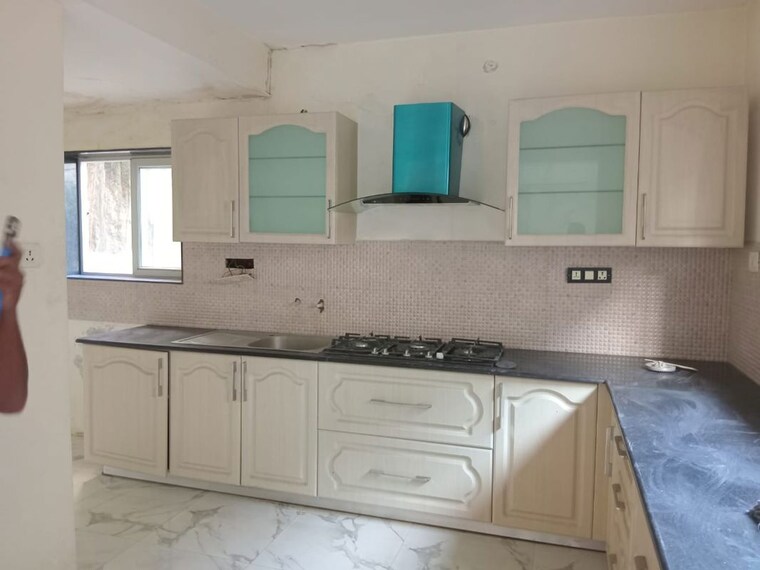 Kitchen, sri-krishna-krishe-valley 3 Bedroom 3600 Sq.Ft. Apartment In Banjara Hills Hyderabad 9999933