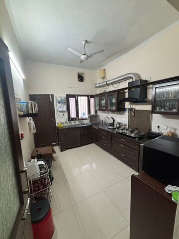Kitchen in 3 BHK Builder Floor at Sector 21 – for Rent
