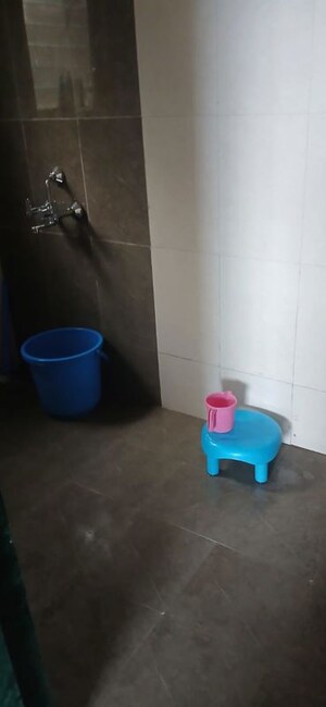 Bathroom in 1 BHK Apartment at Balaji Mesmero, Lohgaon – for Rent
