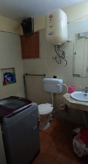 Bathroom in 2 BHK Apartment at Hazratganj – for Sale