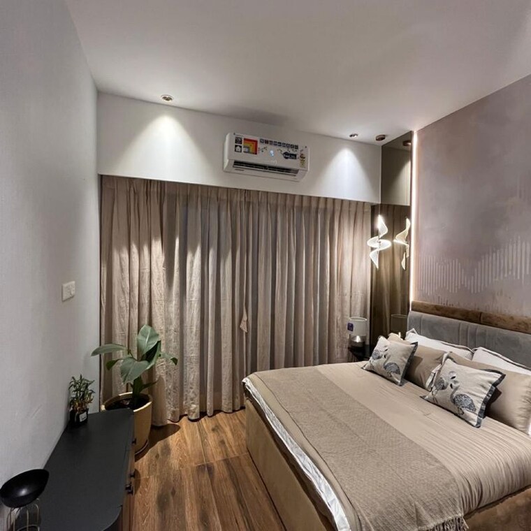Bedroom, the-baya-sunrise 1 Bedroom 444 Sq.Ft. Apartment In Kohinoor Mill Mumbai 10000050