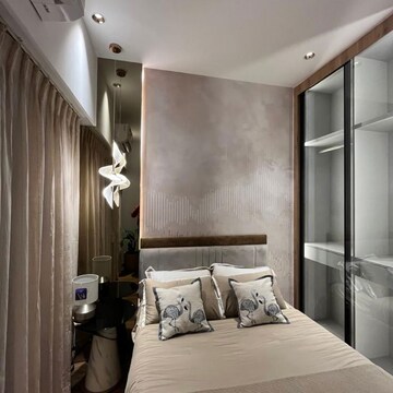 Bathroom in 1 BHK Apartment at The Baya Sunrise, Kohinoor Mill – for Sale