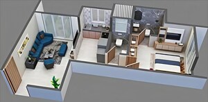 Team Area in 1 BHK Apartment at Byculla – for Rent