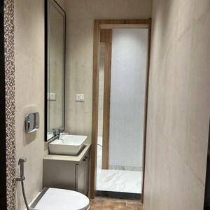 Bathroom in 2 BHK Apartment at The Baya Sunrise, Kohinoor Mill – for Sale
