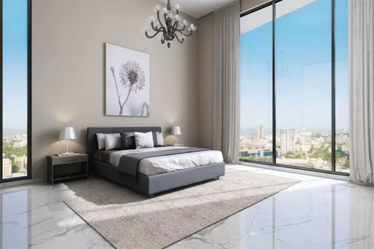 Bedroom, suraj-palette 3 Bedroom 1100 Sq.Ft. Apartment In Dadar West Mumbai 10000152