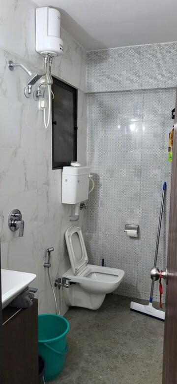 Attached Bathroom in 1 BHK Apartment at Bhoomi Samarth, Goregaon East – for Rent