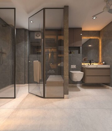 Living Room in 4 BHK Builder Floor at Sector 67 – for Sale