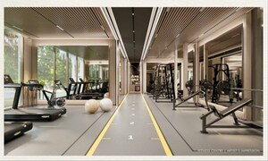 Gym in 3 BHK Apartment at Rustomjee Crescent, Pali Hill – for Sale