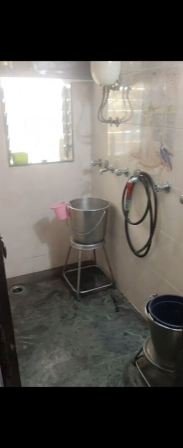 Bathroom in 1 BHK Apartment at Gauri Shankar CHS, Dombivli West – for Sale