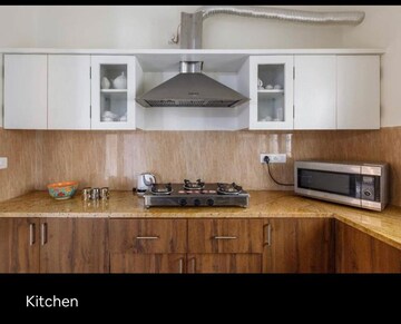 Kitchen in 3 BHK Villa at Prestige Augusta Golf Village, Kothanur – for Rent