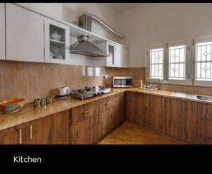 Kitchen in 3 BHK Villa at Prestige Augusta Golf Village, Kothanur – for Rent