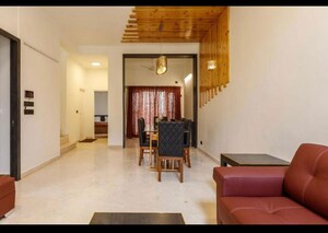 Living Room in 3 BHK Villa at Prestige Augusta Golf Village, Kothanur – for Rent