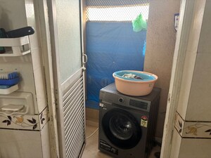 Bathroom in 2 BHK Apartment at Raheja Interface Heights, Malad West – for Rent