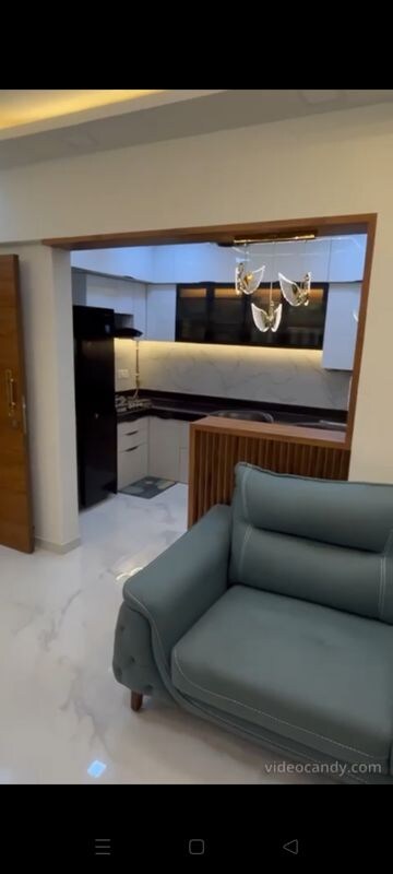 Bedroom in 2 BHK Apartment at Cosmos Habitat, Majiwada – for Rent